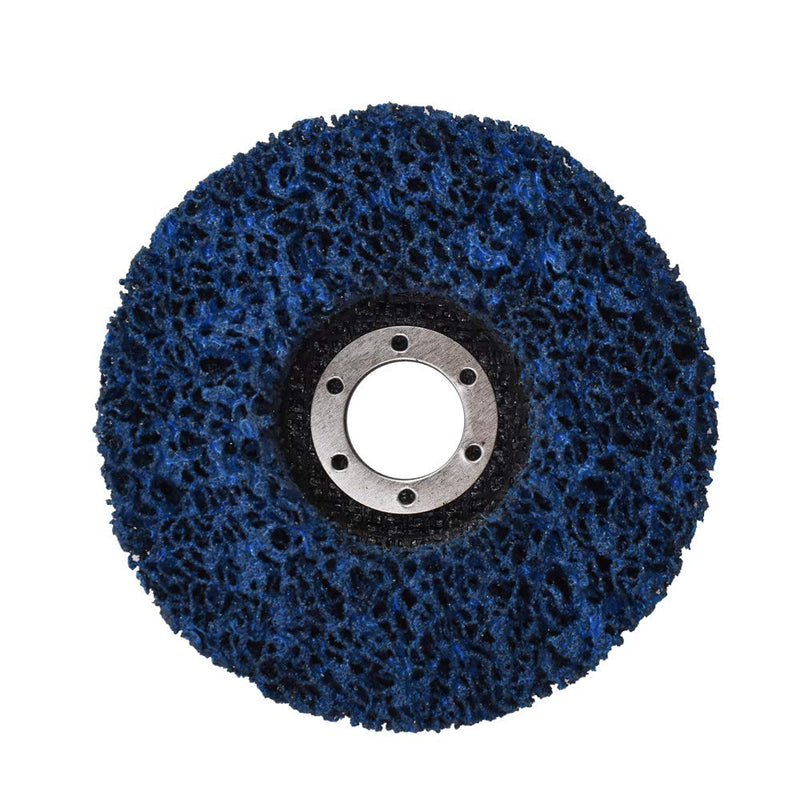 WFLNHB 5Pcs - 4-1/2" x 7/8" Strip&Clean Discs Replacement for Angle Grinders-Removes Rust Strips Paint Cleans Welds 5Pack