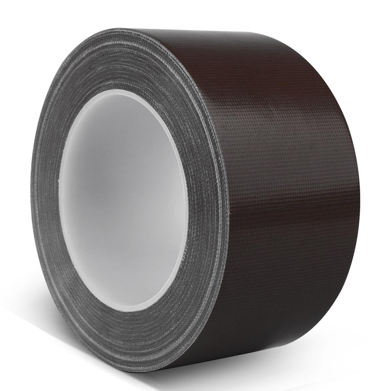 Dark Brown Duct Tape Heavy Duty, 2.36 Inch x 36 Yard Waterproof Strong Adhesive Duct Tape for Indoor Outdoor Repairs Tear by Hand, 1 Roll Dark Brown