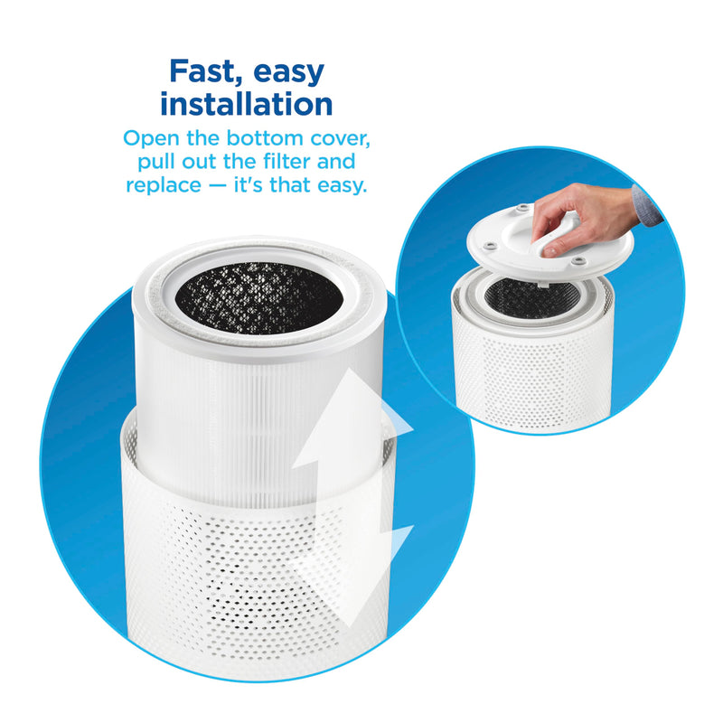 Clorox Medium Room Air Purifier True HEPA Replacement Filter