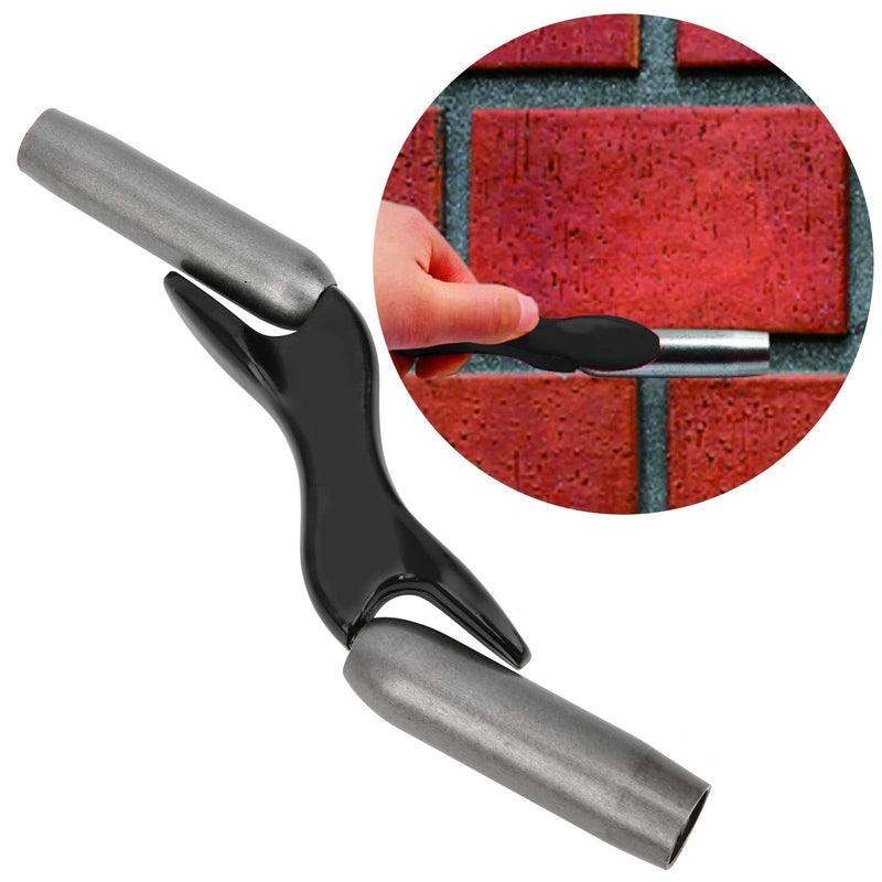 Fafeicy Brick Jointer Brick Jointer Trowel Brick Wall Beauty Stitcher Wall Joint Trimmer Handheld Builder Trimming Tool Wall Beauty Stitcher 1/2in 5/8in 3/4in 7/8in