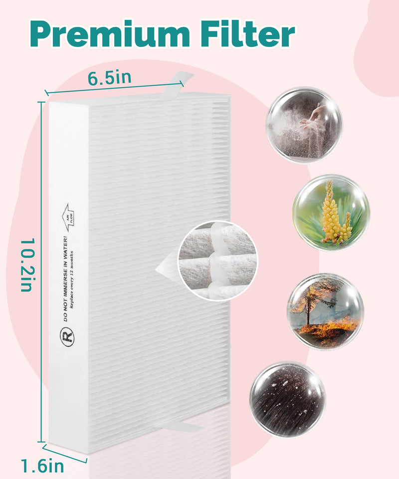 HPA5200B Replacement Filter for Honeywell Air Purifiers