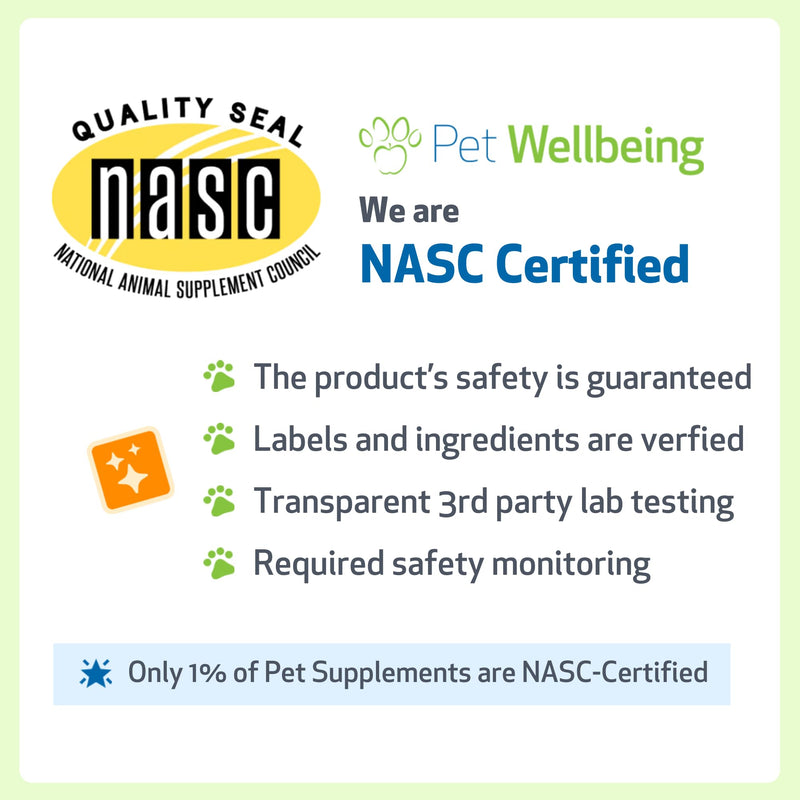 Pet Wellbeing Bilberry for Dogs - Eye & Vision Support with Antioxidants, Capillary Health, Retinal Support - NASC Certified & Vet-Formulated - 2 oz Liquid
