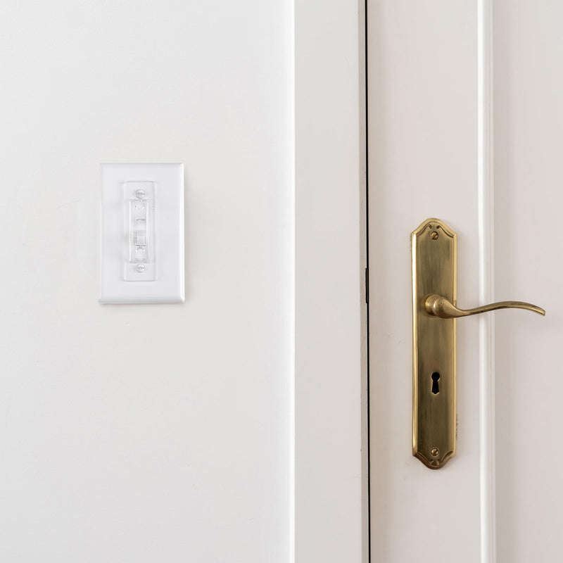 Bates- Light Switch Guard Cover, 6 Pack, Clear, Toggle Switch Cover, Light Switch Blocker, Light Switch Cover Child Proof Light Switch Cover Guard, Lightswitch Cover, Toggle Switch Guard