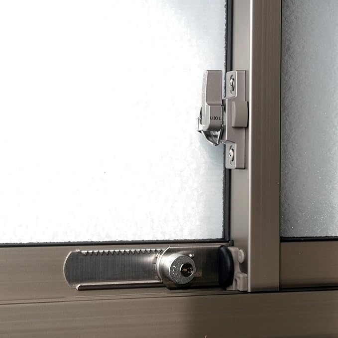 Nihon Lock Service DS-H-15 Hairenu Window Sash Security Lock, Entry Prevention, Hairenu w/ Key - NewNest Australia
