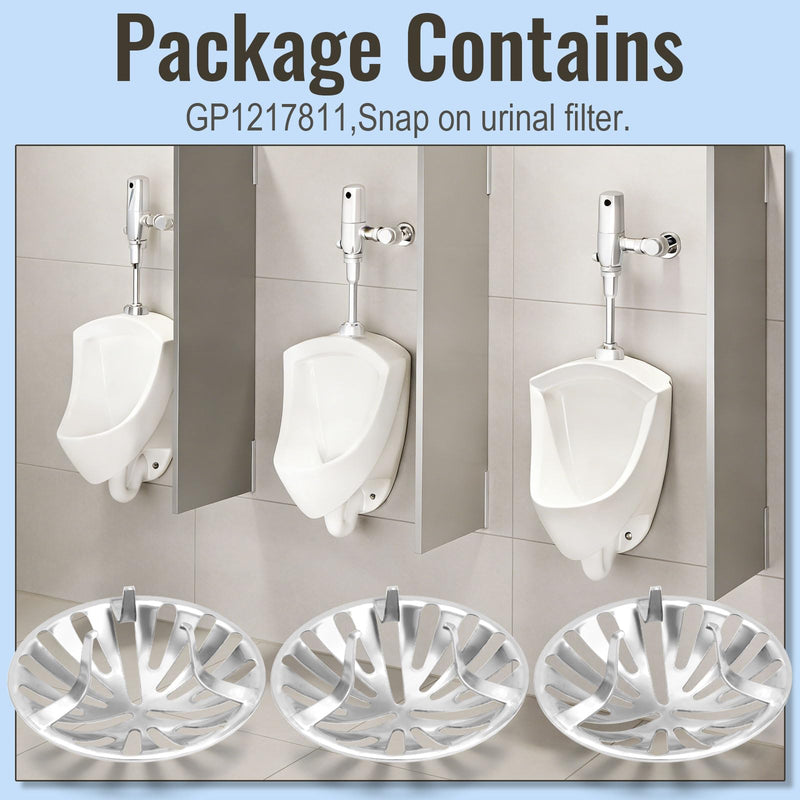 GP1217811 Snap In Urinal Strainer parts 1 3/16” Replacement for Variou Kohler Urinal (3 Pack)