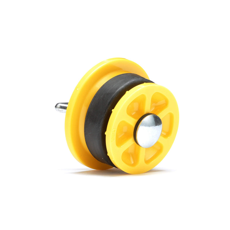 Cherne 270229 End-Of-Pipe Gripper Mechanical Test Plug, 2", Yellow 1 Count (Pack of 1)