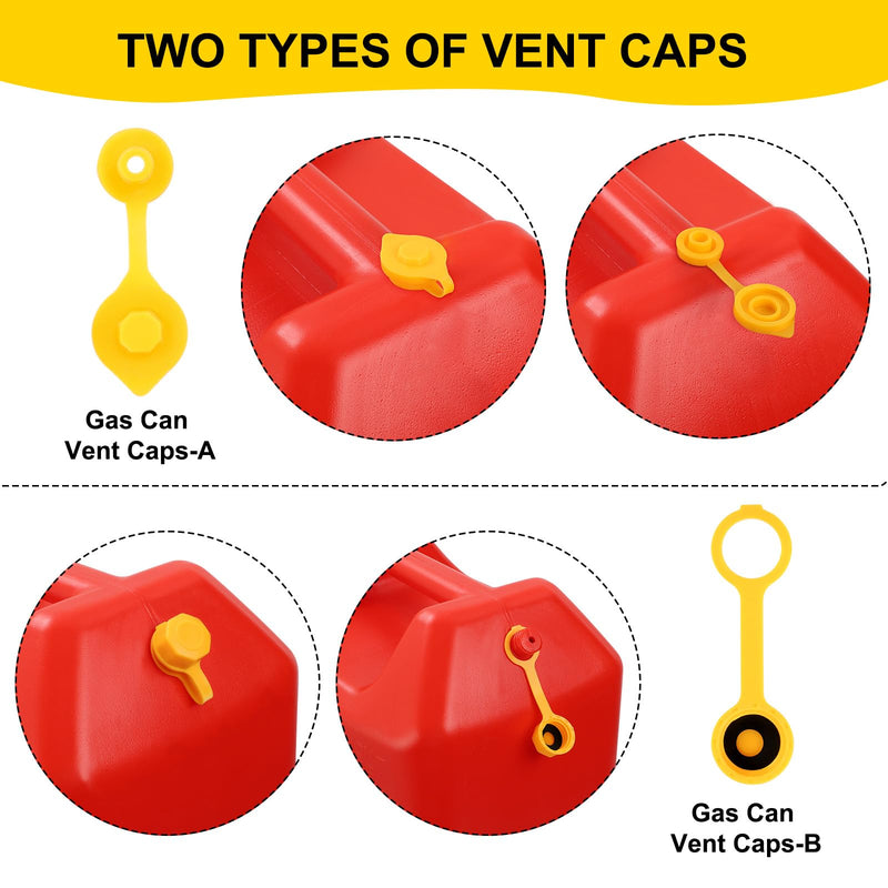 Gas Can Spout Replacement, Upgrade Gas Can Nozzle 5 Kit, Extendable Length up to 11.7", Flexible Pour Nozzle Suitable for Most 1/2/5/10 Gal Oil Cans, Gas Spout Replacement, Fuel Can Spout 5 Pack Extendable