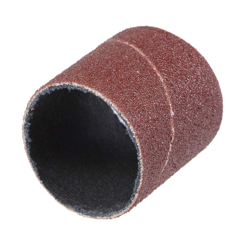 uxcell 1 Inch x 1 Inch Sanding Sleeves 120 Grits Sandpapers Band Drums 10 Pcs