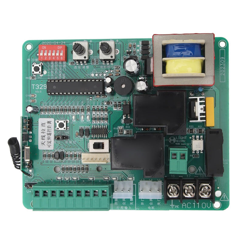 Universal Circuit Control Board for Sliding Gate Opener Main Electronic Control Board for Sliding Gate Motor (110V) 110V