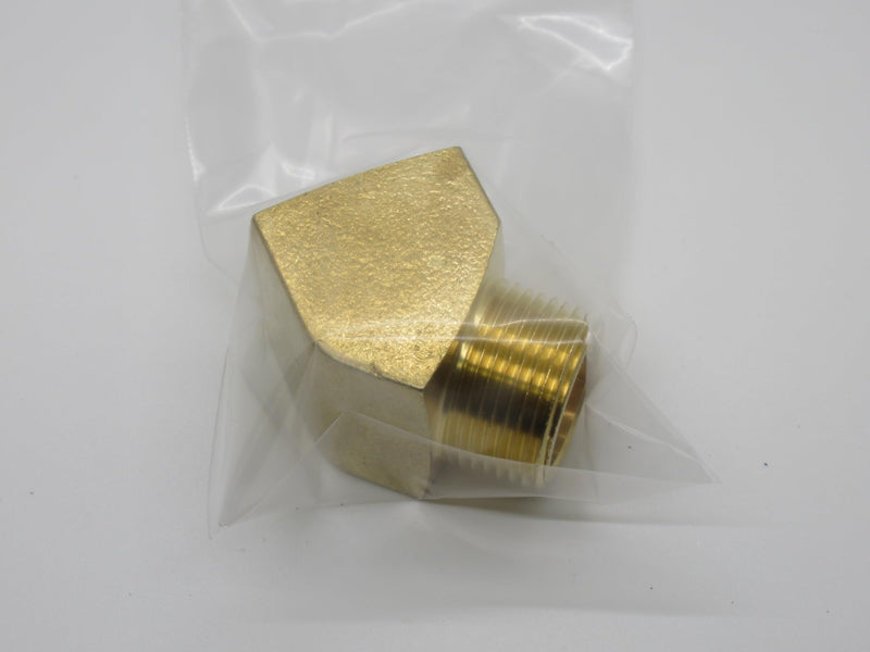 Brass 45 Degree Street Elbow, 3/4" Male x 3/4" Female NPT