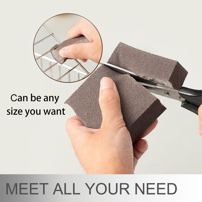 12Pcs Sanding Sponge 220 Grit Fine Sanding Blocks for Drywall Metal Wood Washable and Reusable 12PCS-220 Grit