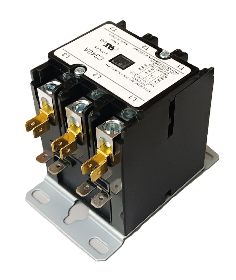 Packard 3 Pole 40 Amp 24 Vac Contactor C340A
