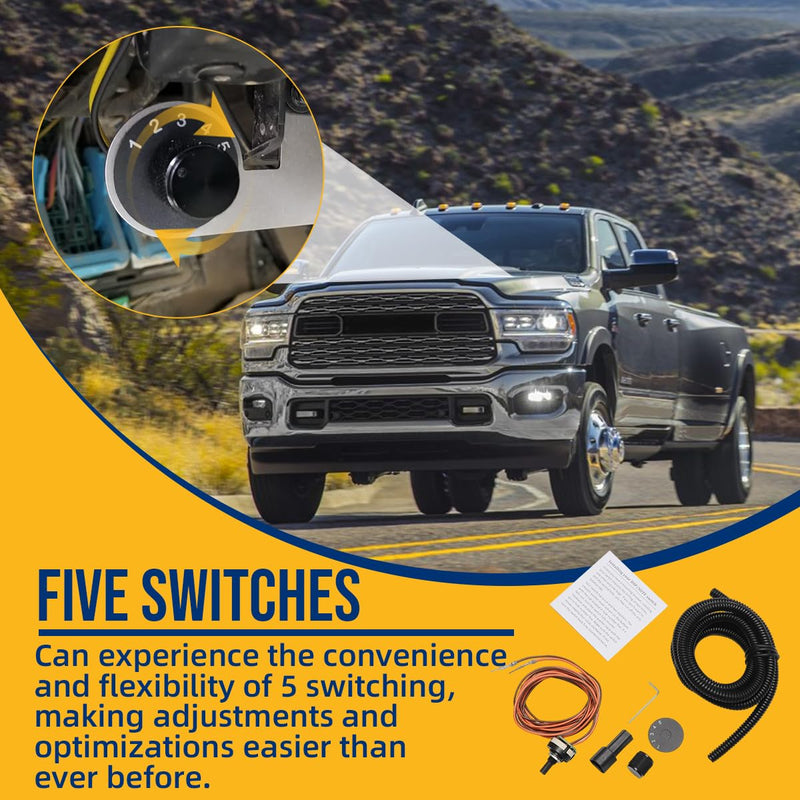 5 Position Selector Switch for 2015-2019 Ford Powerstroke 6.7 SOTF Switch with Connector