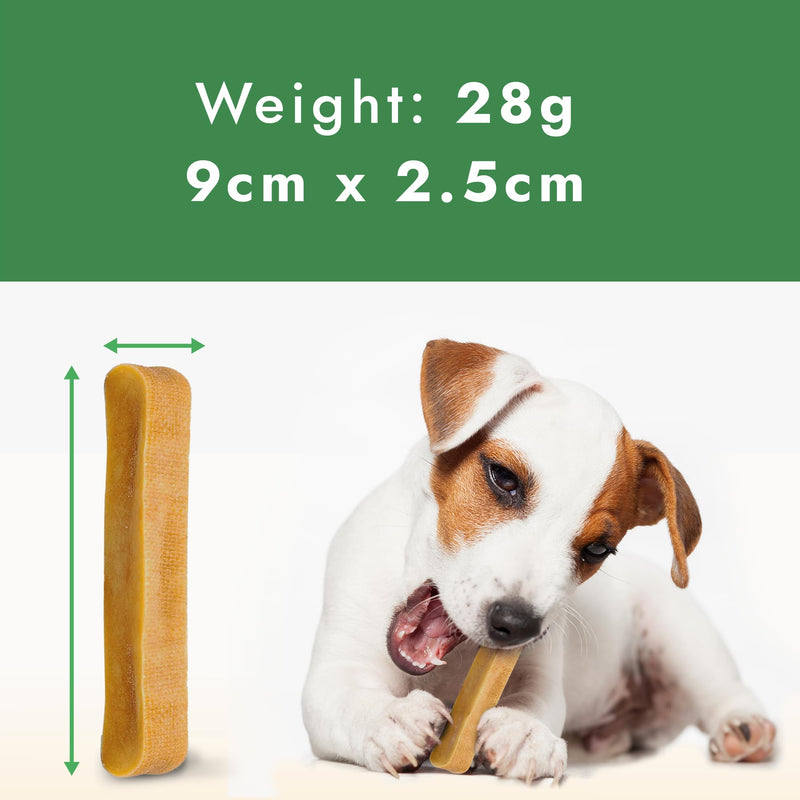 William Hunter Yak Cheese Himalayan Dog Chews - Long Lasting 100% Natural High Protein Dental Dog Chews for Aggressive Chewers (5 Pack Small) 5 Pack Small