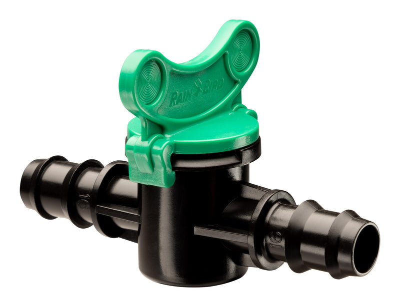 Rain Bird BVAL50-1S Drip Irrigation 1/2" Barbed Valve, Male x Male 1 Count (Pack of 1) On/Off Valve