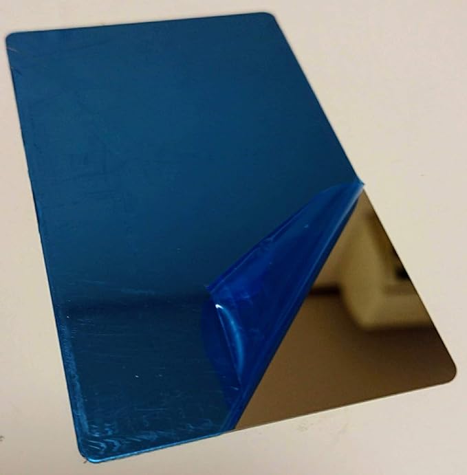 Stainless Steel Mirror, Unbreakable Card Mirror, Solid Back (1 Piece) - NewNest Australia