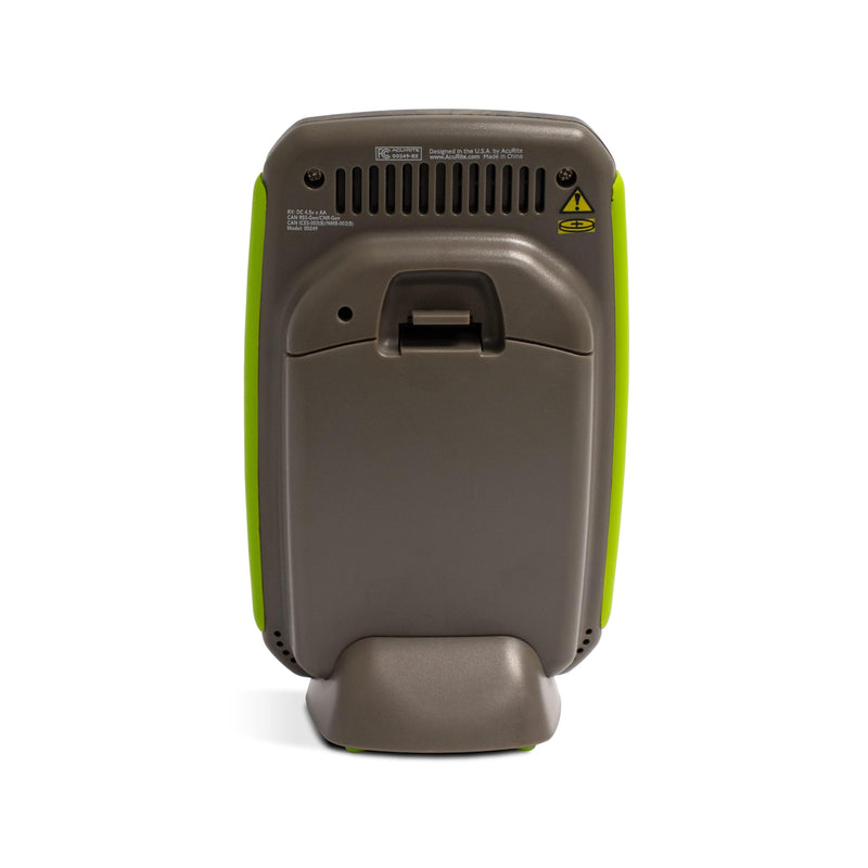 AcuRite Sportsman’s Weather Station with Hunting and Fishing Activity Meter (00249) Camo with Alarm Clock