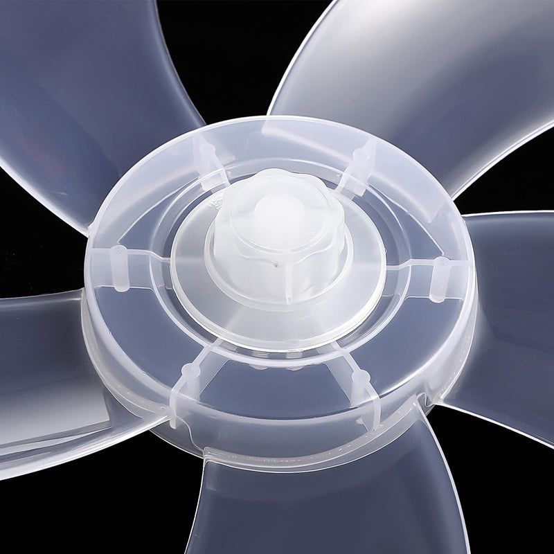 OSALADI Floor Fan Refrigerator Rv Mini Fan Replacement Round Bore Blades Replacement Blades for Ceiling Table Floor Accessory 37cm Pedestal s Supply Desk
