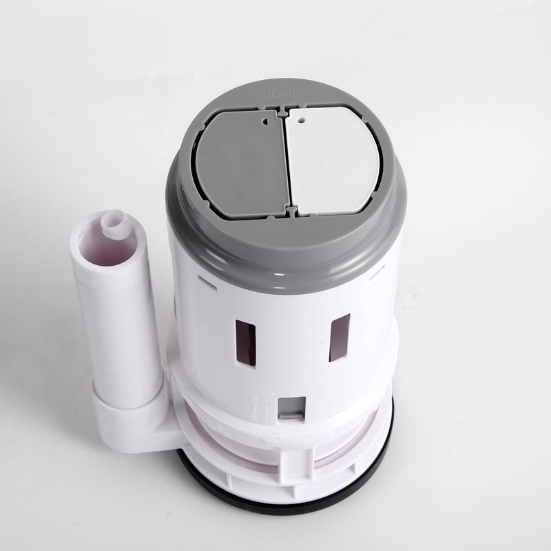 3" Flush Valve Replacement Fit for One-piece Toilet Cistern Bottom Measures 8 cm for Height in 25.8 cm
