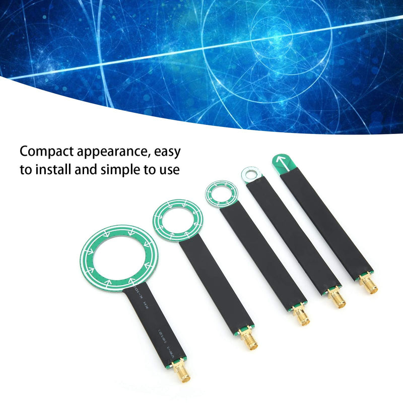 5pcs PCB EMI EMC Magnetic Field Antenna, Magneic Electric Near Field Probe Set Connect to Spectrum Analyzer