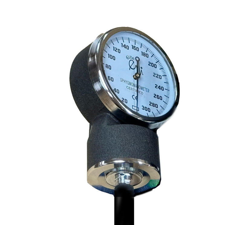 EMI #311 Pediatric 3-Piece Combination Set – Includes Pediatric Aneroid Sphygmomanometer, Infant Aneroid Sphygmomanometer, and Basic Dual Head Stethoscope - Black