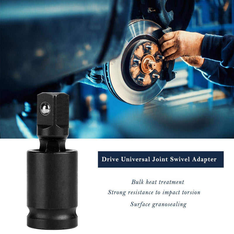 Impact Universal Joint Standard Joint Adapter Drive Universal Joint Swivel Adapter Air Impact Wobble Socket (1/2'')