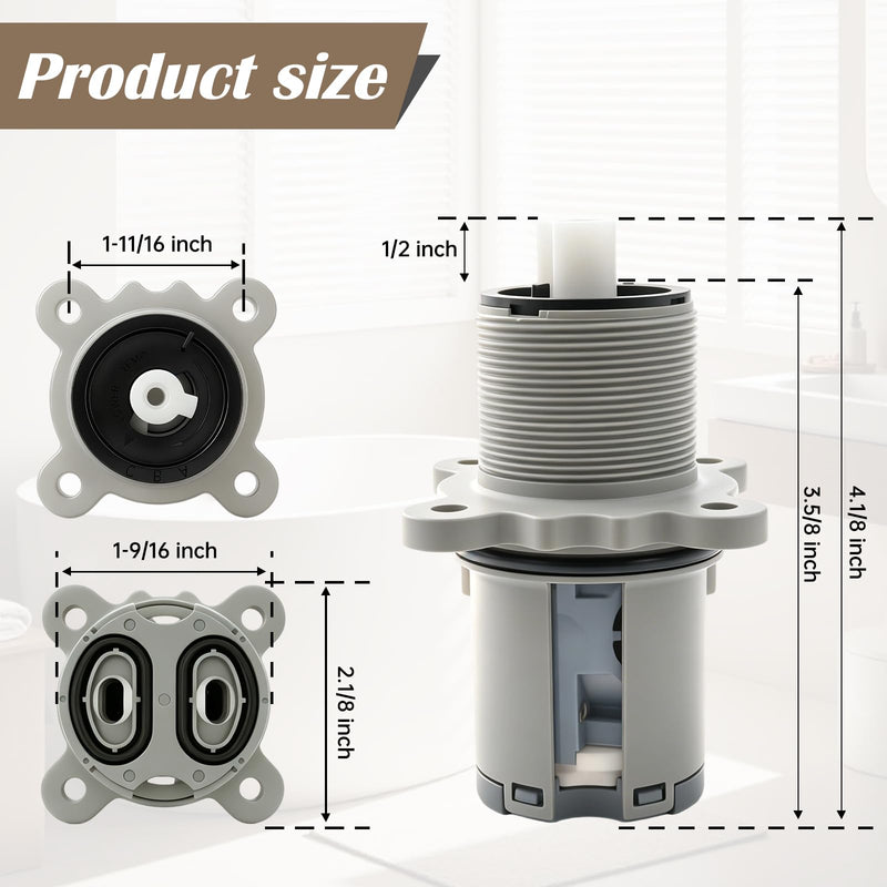 Shower Cartridge Replacement for Pfister 9740420 Pressure Balanced Gray