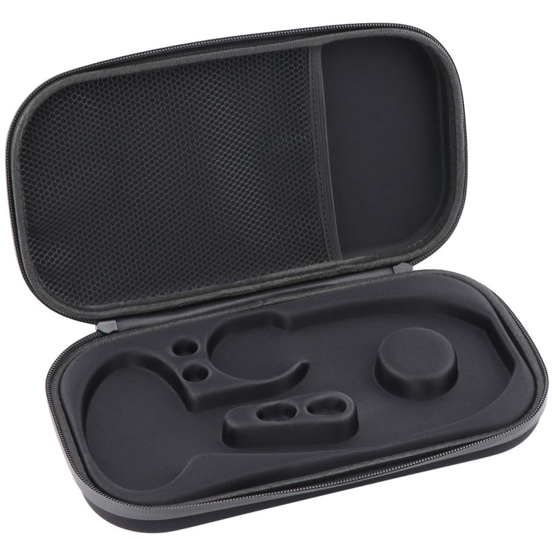 Ragyzity Hard Stethoscope Case, Shockproof Travel Storage Bag, Multi-Function EVA Carry Storage Organizer Box with Extra Mesh Pockets for Small Accessories, [Device NOT Included] -Black
