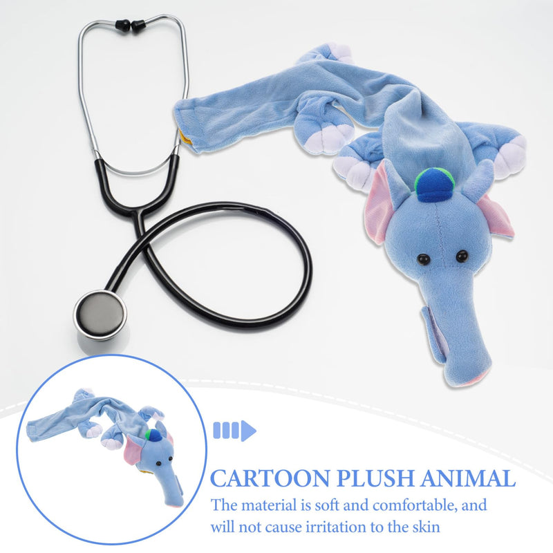 Healeved Animal Stethoscope Cover Sleeve Stethoscope Replacement Accessories with Secure Button Decorative Protector for Nurses Doctors Veterinarians Family Use 23.03 X 7.08 X 2.95 in