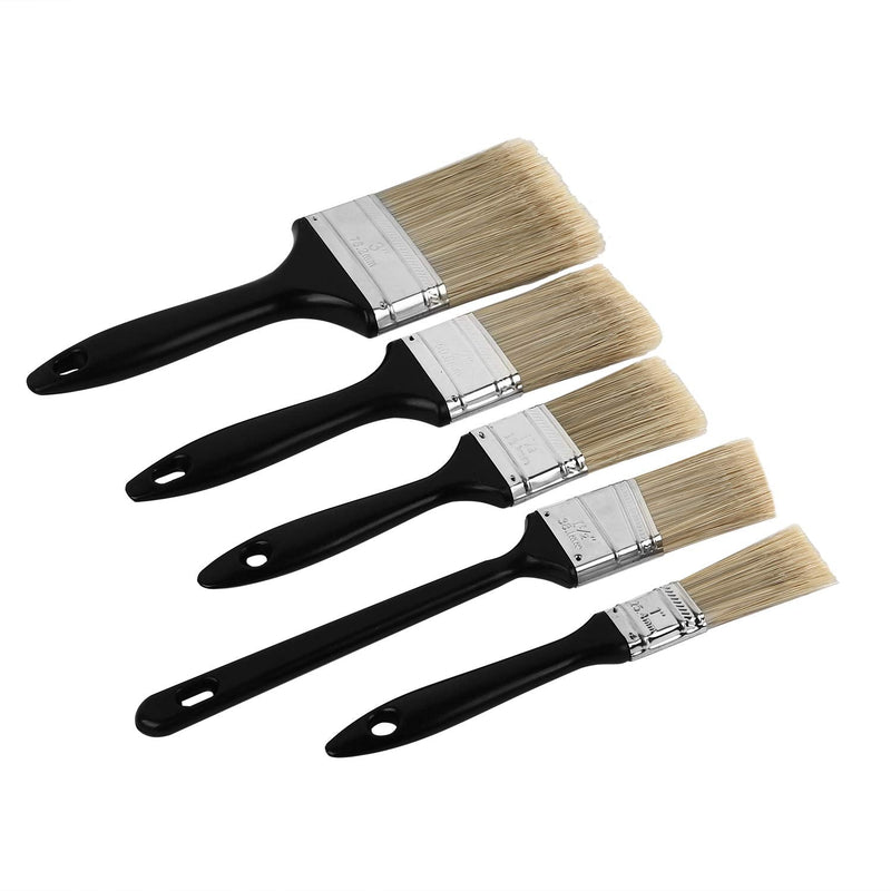 KINJOEK 30 PCS 1.5 Inch Paint Brushes Bulk, Chip Paintbrush Set for Wall House Trim, Professional Multi-Purpose Home Repair Tool Painting Brush for DIY Varnishes Cabinet Deck Fence Edge Door Craft 1.5"