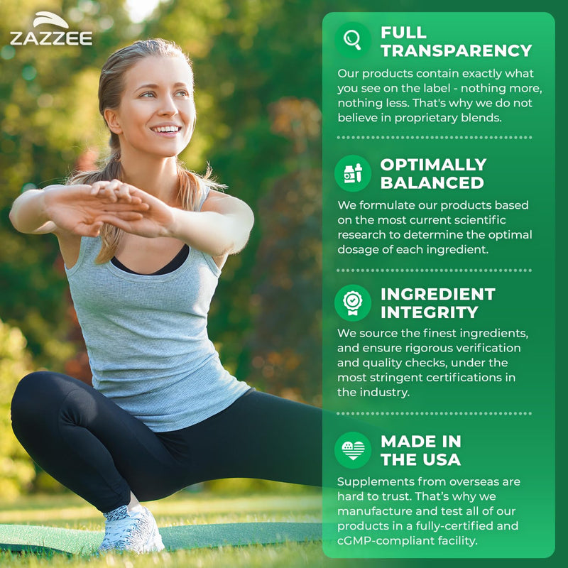 Zazzee Anti Aging Circulatory Support Bundle | Extra Strength Horse Chestnut Supplement with 20:1 Concentrated Hawthorn Extract Capsules | Non-GMO Vegan & ISO Lab Tested