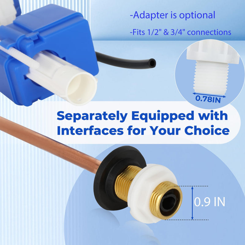 1007488 Fill Valve Assembly, Toilet Fill Valve Assembly Replacement Valve Kit