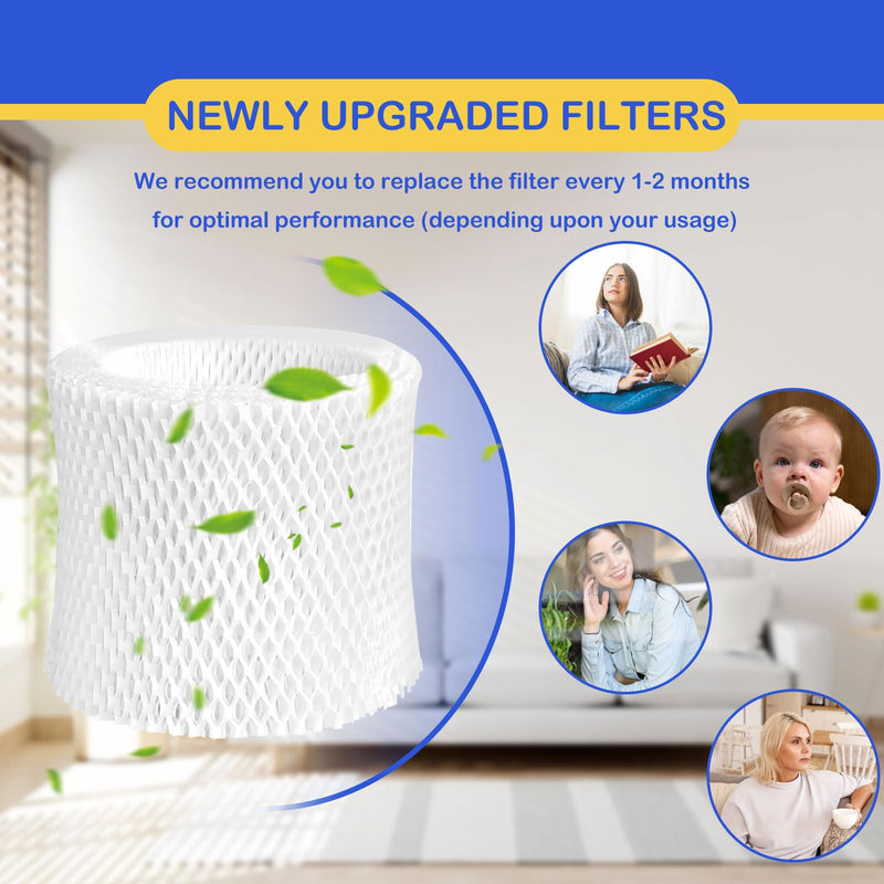 Plus Wick Humidifier Filter Replacement Compatible with Canopy Plus Humidifier Only, Don’t fit for Canopy Bedside or Nursery Humidifier, 3 Pack