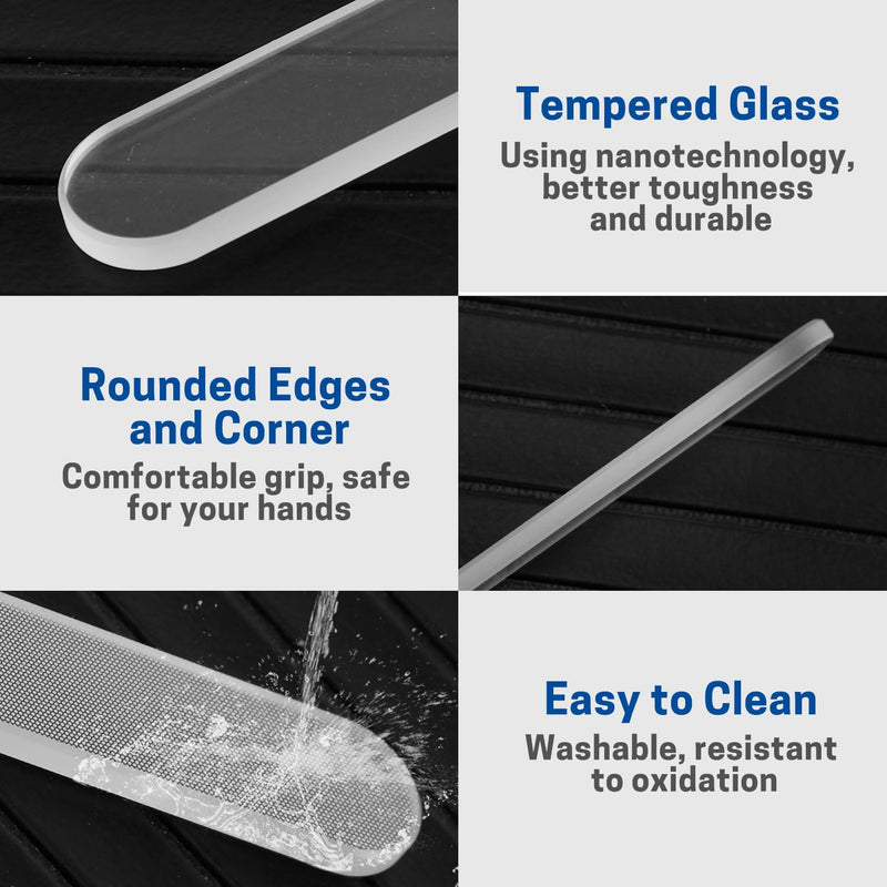 3 PCS Hobby Model Glass Polishing Files, Hobby Files Glass File Gunpla, Hobby Grinding Tools for Plastic Gundam Models