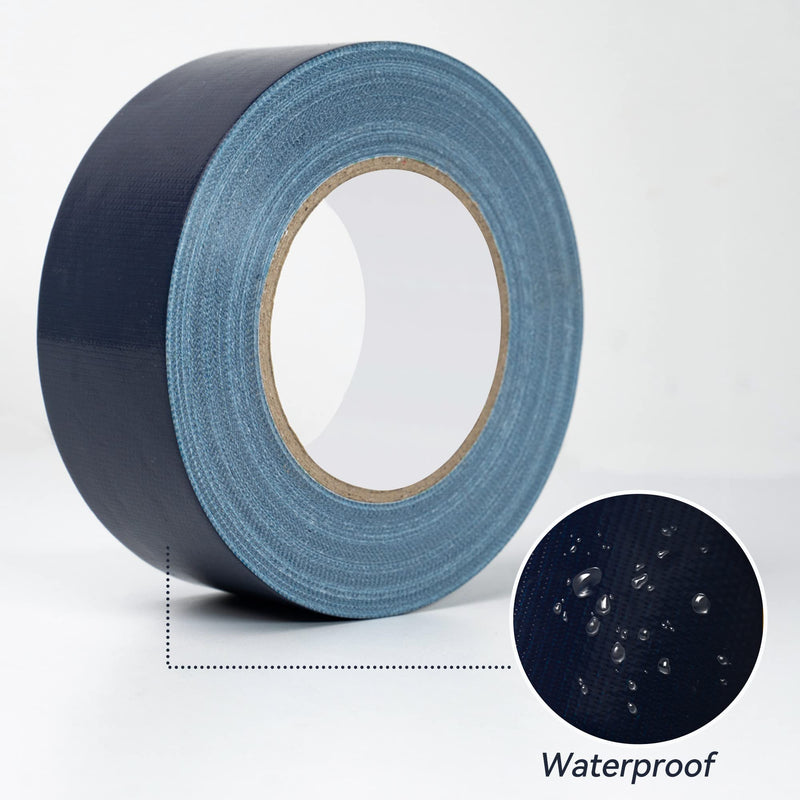 Navy Blue Duct Tape- 2 inches x 45 Yards, Heavy Duty Duct Tape, Waterproof, Resistant, NO-Residue, UV Blocking, Pack of 1 2in*45yard Navy Blue - NewNest Australia