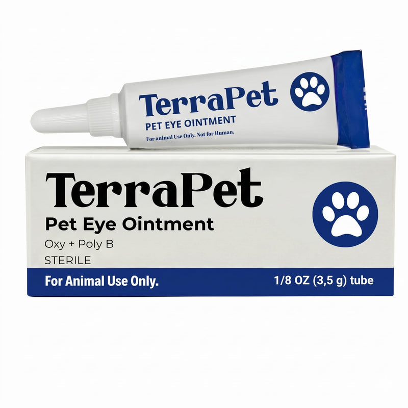 Pet Eye Cream for Dogs, Cats and All Pets - 1/8 oz (3.5g) Tube