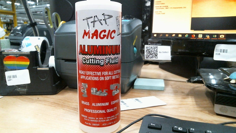 Tap Magic 20016A Aluminum Fluid with Spout Top, 16 oz, Light Yellow (Pack of 1)