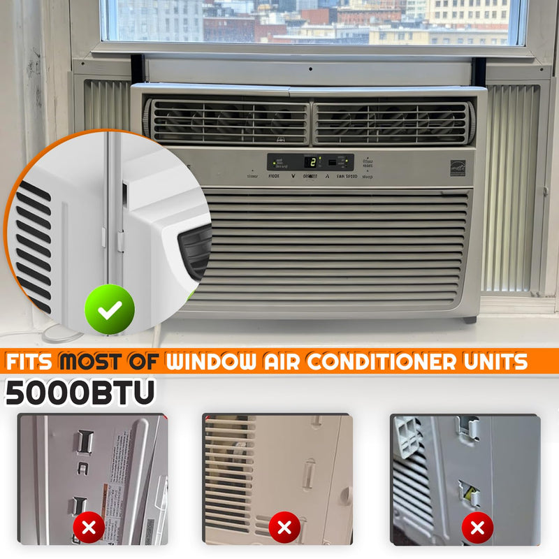 Window Air Conditioner Side Panel with Frame