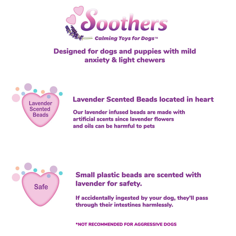 SPOT Soothers- Tabbie Lambie Dog Toy-Separation Anxiety Toys for Dogs, Stuffing Free, Scented with Calming Lavender Fragrance Beads to Safely Calm and Relax Dogs and Puppies, 12in - PawsPlanet Australia