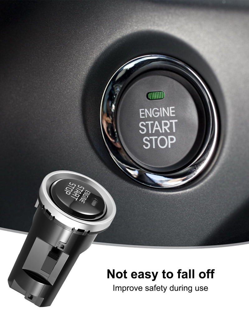 Engine Push Start Button Fit for Modern Elantra 2011 2012 2013 Replace 954303X000, Engine Push Button Starter Switch