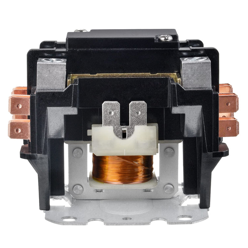 BOJACK 1 Poles FLA 40 Amp Coil 24 VAC Air Conditioner Condenser Compressor Contactor AC Definite Purpose Contactor 1P 40A 24V