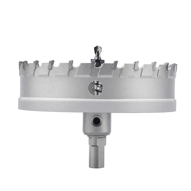168mm / 6.6 inch Metal Steel Hole Saw with 2 Drill Bits, Hole Cutter for Thick Metal,Stainless Steel,Iron and Wood (168mm / 6.6 inch) 168mm / 6.6 inch