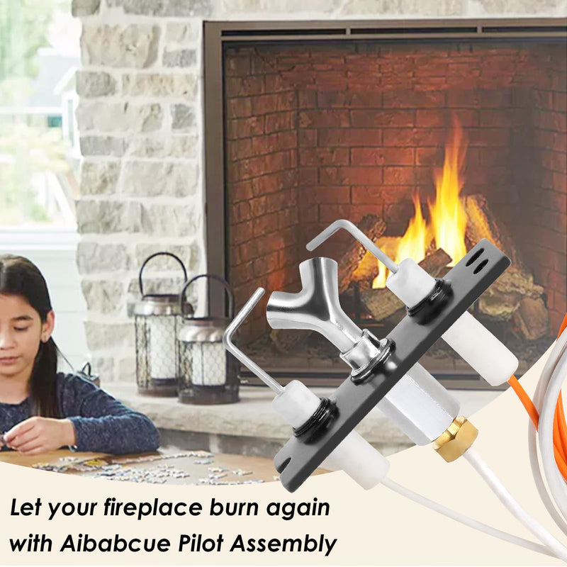 2090-012 Natural Gas IPI Pilot Assembly Kits for Heat N Glo, Heatilator, Quadrafire, Majestic, Outdoor Lifestyle Fireplaces, Pilot Assembly Replacement Parts 2090-012 Natural Gas
