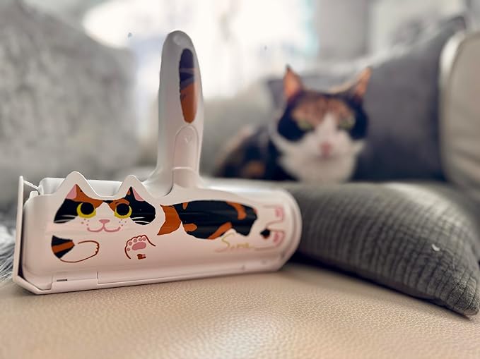 Nippon Seal Pakupaku Roller Sora Maker Direct Sales Kyosuke Sora Collaboration Etiquette Brush Hair Removal Roller - NewNest Australia