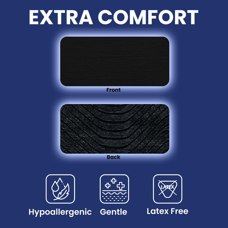 VIORY Gentle Tape (30 Pack) - Pain Free Removal, Hypoallergenic, Latex Free & Gentle On Skin - Skin Friendly Adhesive Cotton Tape