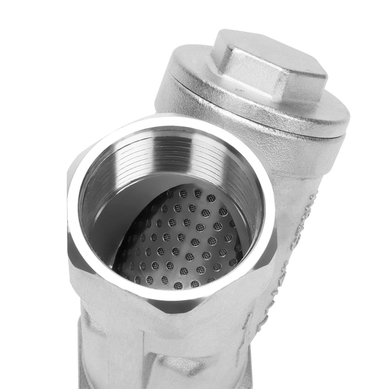 1-1/4 Inch Wye Strainer 100 Mesh Screen Filter Valve - 800 WOG SUS316 CF8M 1-1/4 Inch
