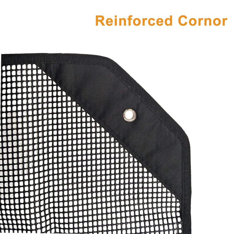 Jeacent Air Conditioner Covers For Outside Units Black,AC Cover For Outside Unit, Air Conditioner Leaf Guard Open Mesh (36"×36") 36'' x 36''