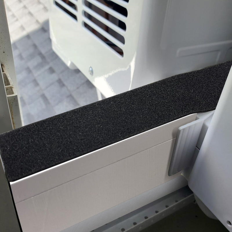 moonoom 4 Pack Air Conditioner Foam Block, Window AC Side Foam Block Kit White-2set