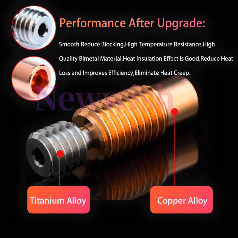 V6 All Metal Hotend Full Kit,24V 40W Direct & Bowden J-Head Hotend,Upgrade V6 Bi-Metal Heatbreak,Cooling Fan for 3D Printers V6 Hotend,Titan,Dual Driver Extruder. V6 Hotend Kit 24V Kit