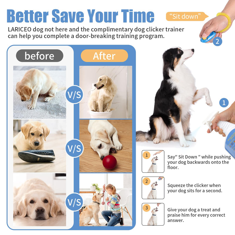 8oz Indoor Marking Control Spray for Dogs – No Pee Spray for Dogs Indoor - Stop Male Dog from Marking - Not Mark Here for Dogs 8.0 Fl Oz